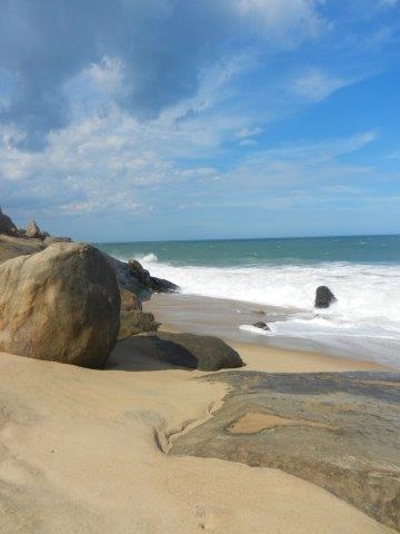 la spiaggia di elephant rock
